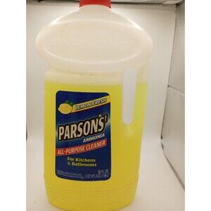 Parsons All Purpose Cleaner Discontinued Old Stock 75% Vintage Ammonia 58 Oz Btl